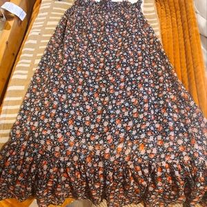 Umgee Women's Floral Skirt Size S